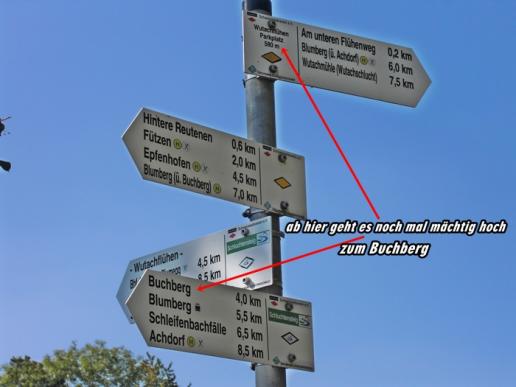 Schluchtensteig 1. Etappe Stuehlingen - Blumberg