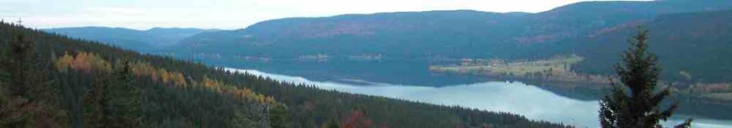 der Schluchsee. Ansicht vom Bildstein